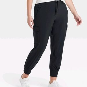 Womens Stretch Woven Cargo pants
